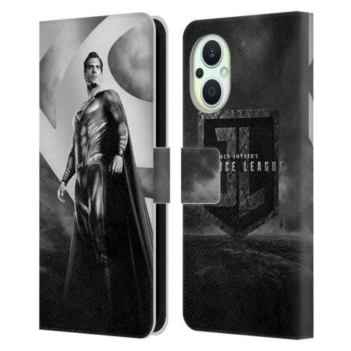 Zack Snyder's Justice League Snyder Cut Character Art Superman Leather Book Wallet Case Cover For OPPO Reno8 Lite