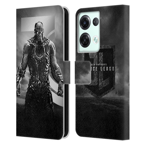 Zack Snyder's Justice League Snyder Cut Character Art Darkseid Leather Book Wallet Case Cover For OPPO Reno8 Pro