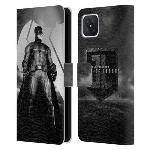 Zack Snyder's Justice League Snyder Cut Character Art Batman Leather Book Wallet Case Cover For OPPO Reno4 Z 5G