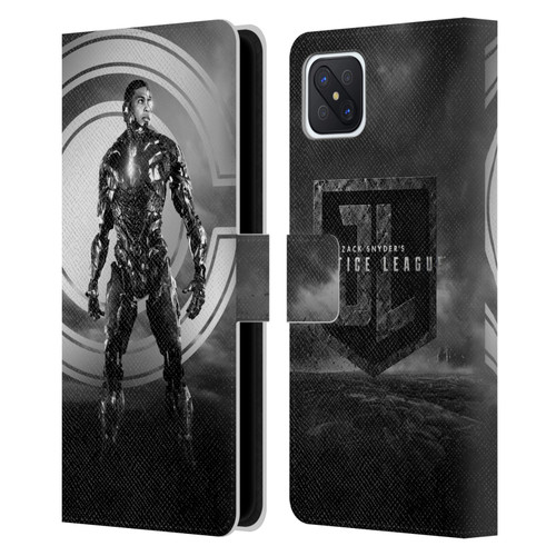 Zack Snyder's Justice League Snyder Cut Character Art Cyborg Leather Book Wallet Case Cover For OPPO Reno4 Z 5G