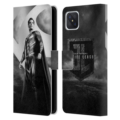 Zack Snyder's Justice League Snyder Cut Character Art Superman Leather Book Wallet Case Cover For OPPO Reno4 Z 5G