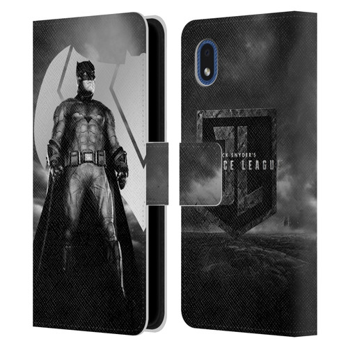 Zack Snyder's Justice League Snyder Cut Character Art Batman Leather Book Wallet Case Cover For Samsung Galaxy A01 Core (2020)