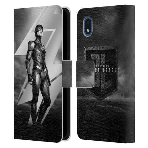 Zack Snyder's Justice League Snyder Cut Character Art Flash Leather Book Wallet Case Cover For Samsung Galaxy A01 Core (2020)