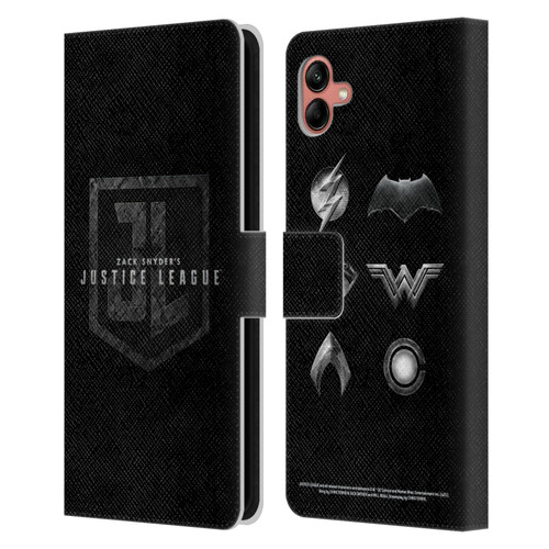 Zack Snyder's Justice League Snyder Cut Character Art Logo Leather Book Wallet Case Cover For Samsung Galaxy A04 (2022)