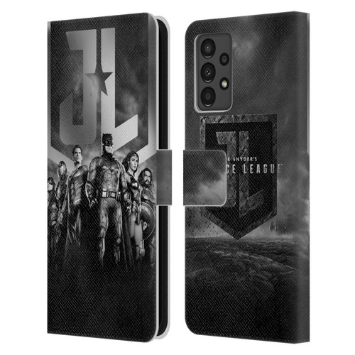 Zack Snyder's Justice League Snyder Cut Character Art Group Logo Leather Book Wallet Case Cover For Samsung Galaxy A13 (2022)