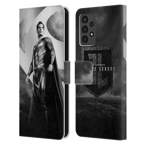 Zack Snyder's Justice League Snyder Cut Character Art Superman Leather Book Wallet Case Cover For Samsung Galaxy A13 (2022)