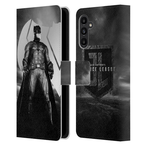 Zack Snyder's Justice League Snyder Cut Character Art Batman Leather Book Wallet Case Cover For Samsung Galaxy A13 5G (2021)