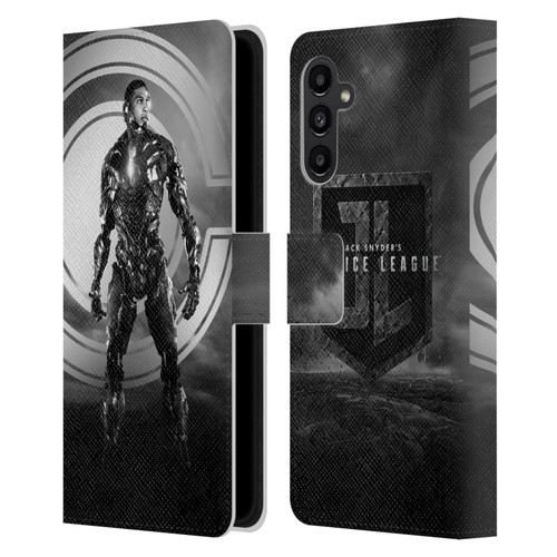 Zack Snyder's Justice League Snyder Cut Character Art Cyborg Leather Book Wallet Case Cover For Samsung Galaxy A13 5G (2021)