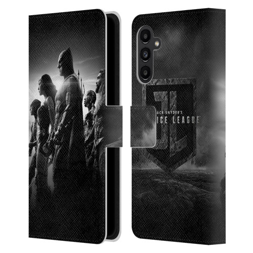 Zack Snyder's Justice League Snyder Cut Character Art Group Leather Book Wallet Case Cover For Samsung Galaxy A13 5G (2021)