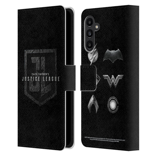 Zack Snyder's Justice League Snyder Cut Character Art Logo Leather Book Wallet Case Cover For Samsung Galaxy A13 5G (2021)