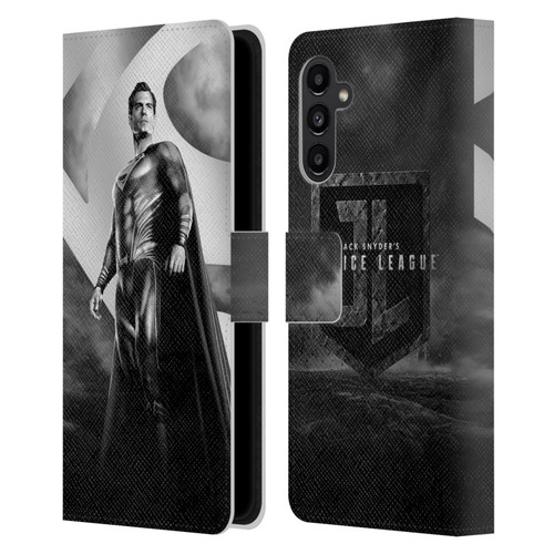 Zack Snyder's Justice League Snyder Cut Character Art Superman Leather Book Wallet Case Cover For Samsung Galaxy A13 5G (2021)