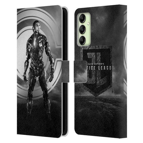 Zack Snyder's Justice League Snyder Cut Character Art Cyborg Leather Book Wallet Case Cover For Samsung Galaxy A14 5G