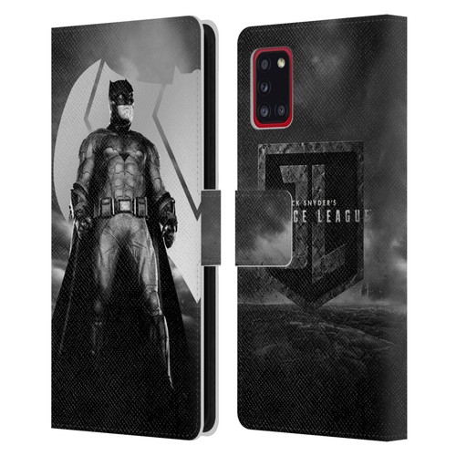 Zack Snyder's Justice League Snyder Cut Character Art Batman Leather Book Wallet Case Cover For Samsung Galaxy A31 (2020)