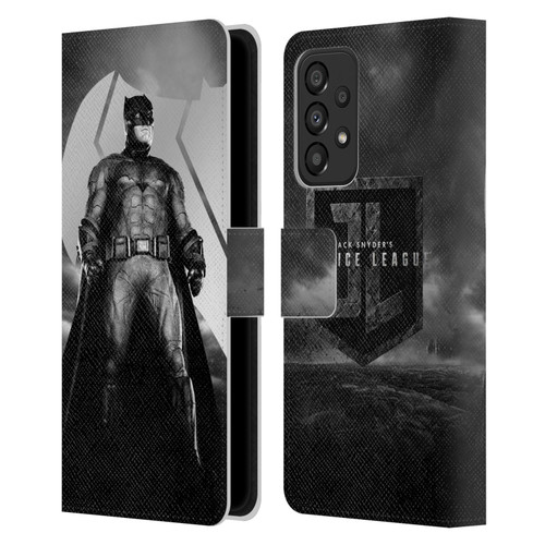 Zack Snyder's Justice League Snyder Cut Character Art Batman Leather Book Wallet Case Cover For Samsung Galaxy A33 5G (2022)