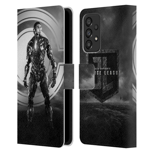 Zack Snyder's Justice League Snyder Cut Character Art Cyborg Leather Book Wallet Case Cover For Samsung Galaxy A33 5G (2022)