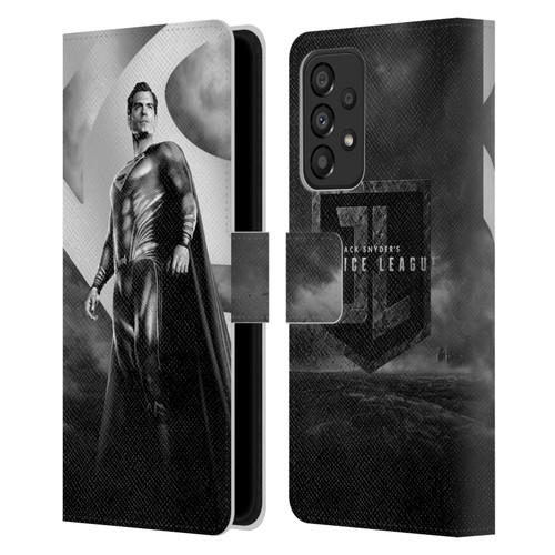 Zack Snyder's Justice League Snyder Cut Character Art Superman Leather Book Wallet Case Cover For Samsung Galaxy A33 5G (2022)