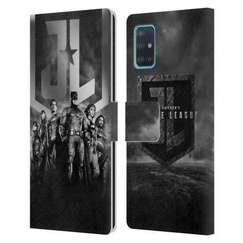 Zack Snyder's Justice League Snyder Cut Character Art Group Logo Leather Book Wallet Case Cover For Samsung Galaxy A51 (2019)