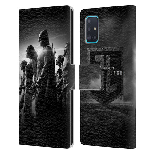 Zack Snyder's Justice League Snyder Cut Character Art Group Leather Book Wallet Case Cover For Samsung Galaxy A51 (2019)