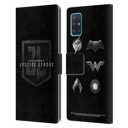 Zack Snyder's Justice League Snyder Cut Character Art Logo Leather Book Wallet Case Cover For Samsung Galaxy A51 (2019)