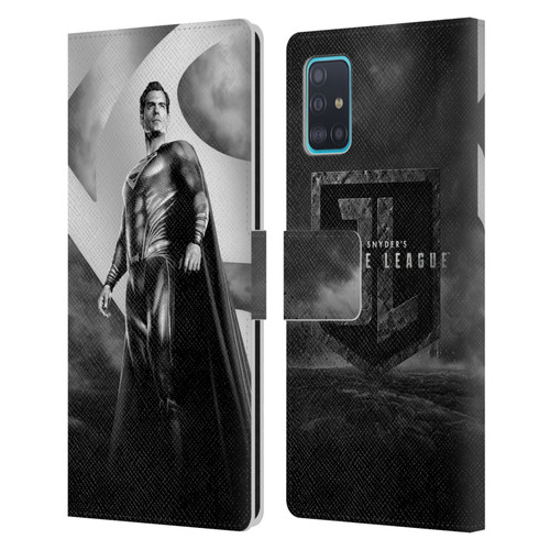 Zack Snyder's Justice League Snyder Cut Character Art Superman Leather Book Wallet Case Cover For Samsung Galaxy A51 (2019)