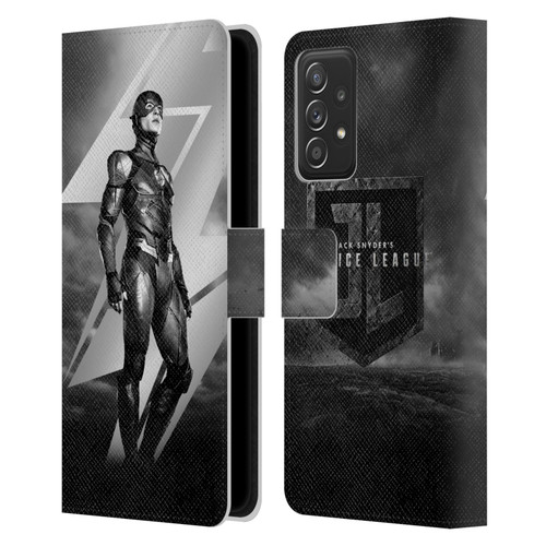 Zack Snyder's Justice League Snyder Cut Character Art Flash Leather Book Wallet Case Cover For Samsung Galaxy A52 / A52s / 5G (2021)