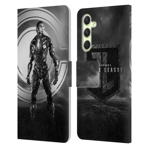 Zack Snyder's Justice League Snyder Cut Character Art Cyborg Leather Book Wallet Case Cover For Samsung Galaxy A54 5G