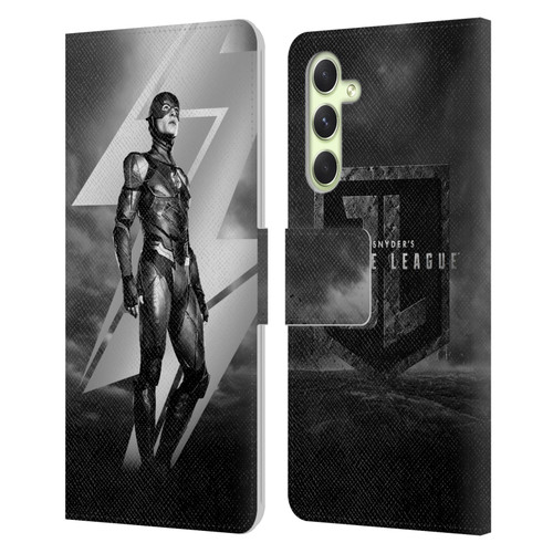 Zack Snyder's Justice League Snyder Cut Character Art Flash Leather Book Wallet Case Cover For Samsung Galaxy A54 5G