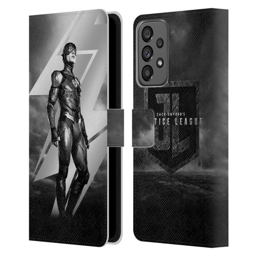 Zack Snyder's Justice League Snyder Cut Character Art Flash Leather Book Wallet Case Cover For Samsung Galaxy A73 5G (2022)