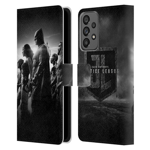 Zack Snyder's Justice League Snyder Cut Character Art Group Leather Book Wallet Case Cover For Samsung Galaxy A73 5G (2022)