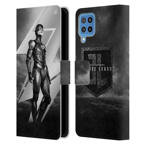 Zack Snyder's Justice League Snyder Cut Character Art Flash Leather Book Wallet Case Cover For Samsung Galaxy F22 (2021)