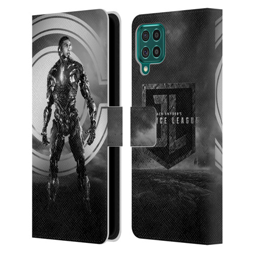 Zack Snyder's Justice League Snyder Cut Character Art Cyborg Leather Book Wallet Case Cover For Samsung Galaxy F62 (2021)