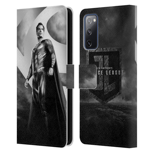 Zack Snyder's Justice League Snyder Cut Character Art Superman Leather Book Wallet Case Cover For Samsung Galaxy S20 FE / 5G