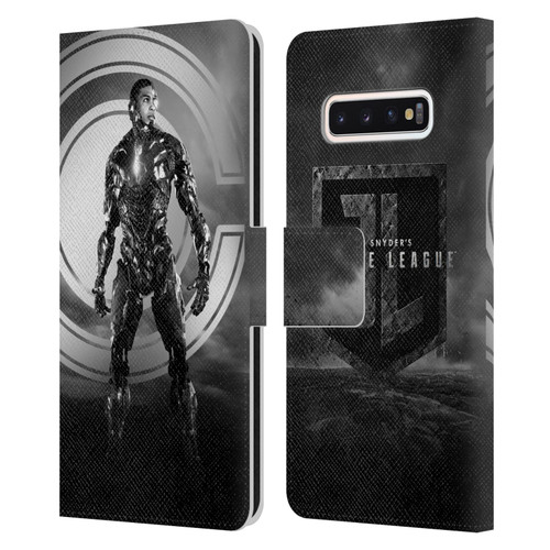 Zack Snyder's Justice League Snyder Cut Character Art Cyborg Leather Book Wallet Case Cover For Samsung Galaxy S10