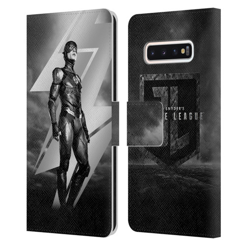 Zack Snyder's Justice League Snyder Cut Character Art Flash Leather Book Wallet Case Cover For Samsung Galaxy S10