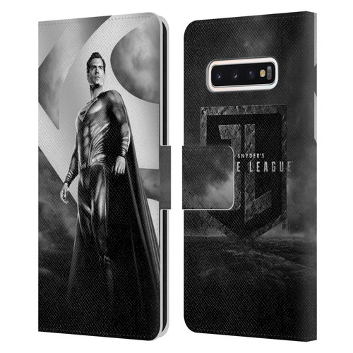 Zack Snyder's Justice League Snyder Cut Character Art Superman Leather Book Wallet Case Cover For Samsung Galaxy S10