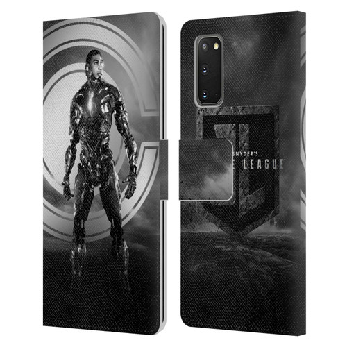 Zack Snyder's Justice League Snyder Cut Character Art Cyborg Leather Book Wallet Case Cover For Samsung Galaxy S20 / S20 5G