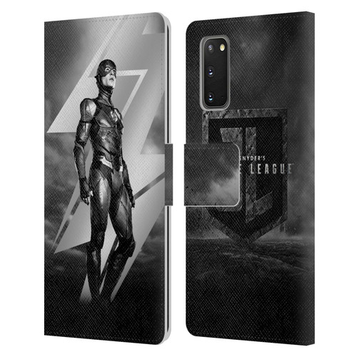 Zack Snyder's Justice League Snyder Cut Character Art Flash Leather Book Wallet Case Cover For Samsung Galaxy S20 / S20 5G