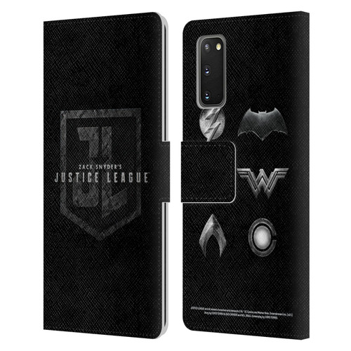 Zack Snyder's Justice League Snyder Cut Character Art Logo Leather Book Wallet Case Cover For Samsung Galaxy S20 / S20 5G