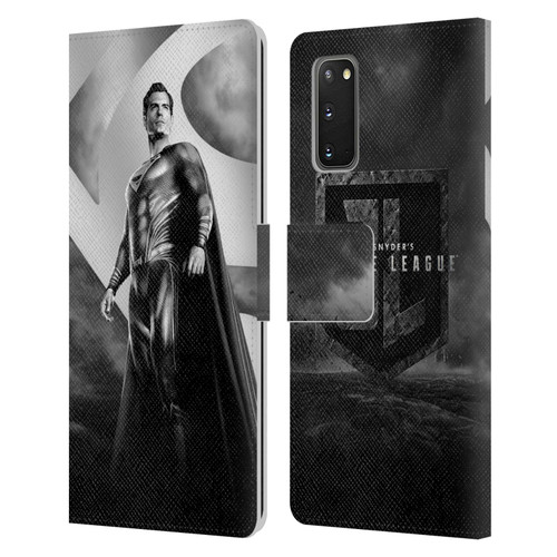 Zack Snyder's Justice League Snyder Cut Character Art Superman Leather Book Wallet Case Cover For Samsung Galaxy S20 / S20 5G