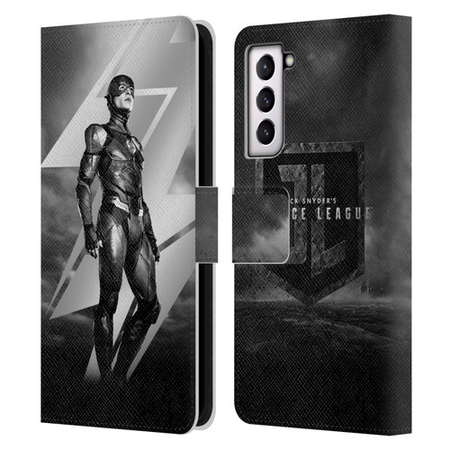 Zack Snyder's Justice League Snyder Cut Character Art Flash Leather Book Wallet Case Cover For Samsung Galaxy S21 5G