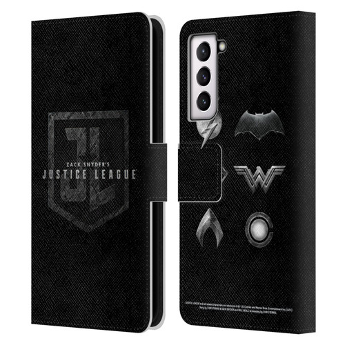 Zack Snyder's Justice League Snyder Cut Character Art Logo Leather Book Wallet Case Cover For Samsung Galaxy S21 5G