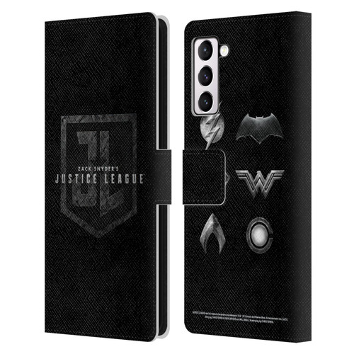 Zack Snyder's Justice League Snyder Cut Character Art Logo Leather Book Wallet Case Cover For Samsung Galaxy S21+ 5G