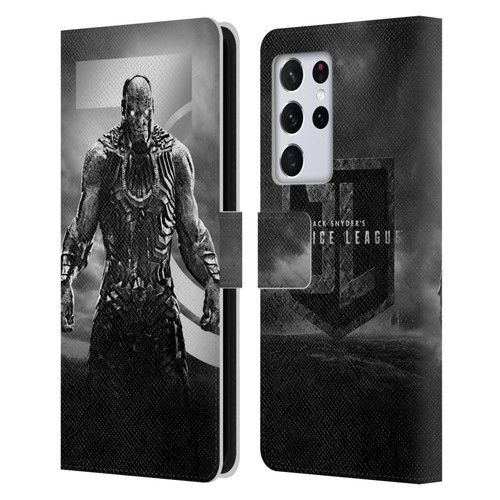 Zack Snyder's Justice League Snyder Cut Character Art Darkseid Leather Book Wallet Case Cover For Samsung Galaxy S21 Ultra 5G