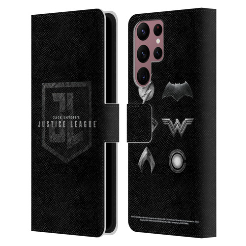 Zack Snyder's Justice League Snyder Cut Character Art Logo Leather Book Wallet Case Cover For Samsung Galaxy S22 Ultra 5G