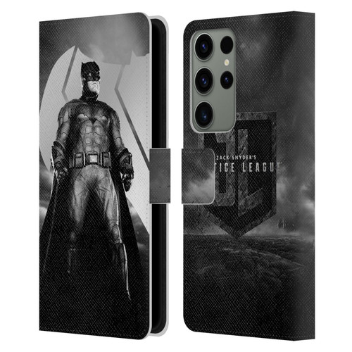 Zack Snyder's Justice League Snyder Cut Character Art Batman Leather Book Wallet Case Cover For Samsung Galaxy S23 Ultra 5G