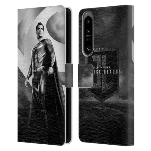 Zack Snyder's Justice League Snyder Cut Character Art Superman Leather Book Wallet Case Cover For Sony Xperia 1 IV