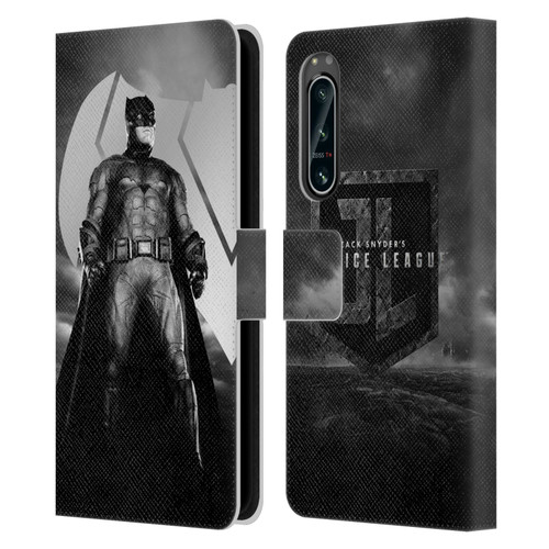 Zack Snyder's Justice League Snyder Cut Character Art Batman Leather Book Wallet Case Cover For Sony Xperia 5 IV