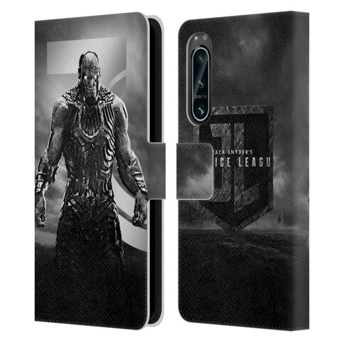 Zack Snyder's Justice League Snyder Cut Character Art Darkseid Leather Book Wallet Case Cover For Sony Xperia 5 IV