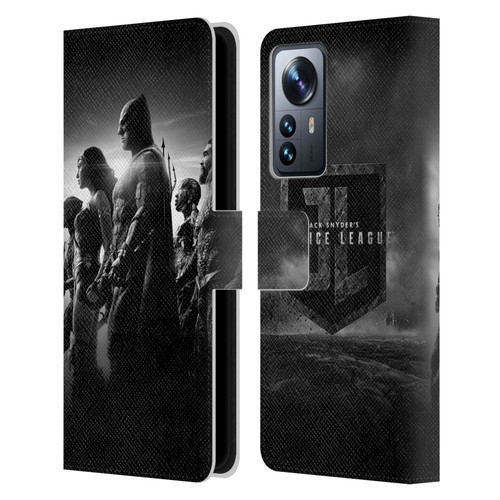 Zack Snyder's Justice League Snyder Cut Character Art Group Leather Book Wallet Case Cover For Xiaomi 12 Pro