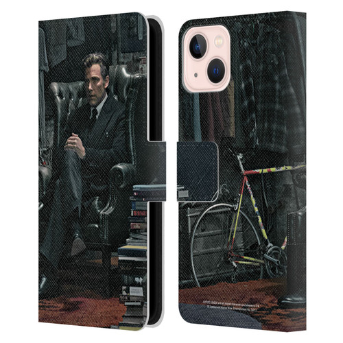 Zack Snyder's Justice League Snyder Cut Photography Bruce Wayne Leather Book Wallet Case Cover For Apple iPhone 13